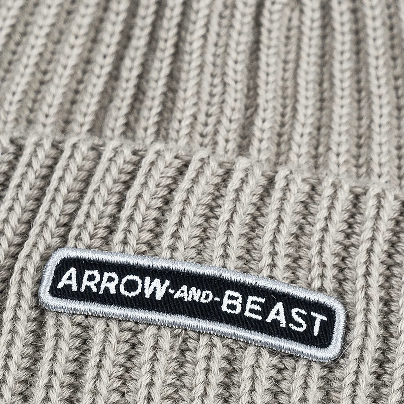 ARROW & BEAST Beanie Grey - ARROW & BEAST