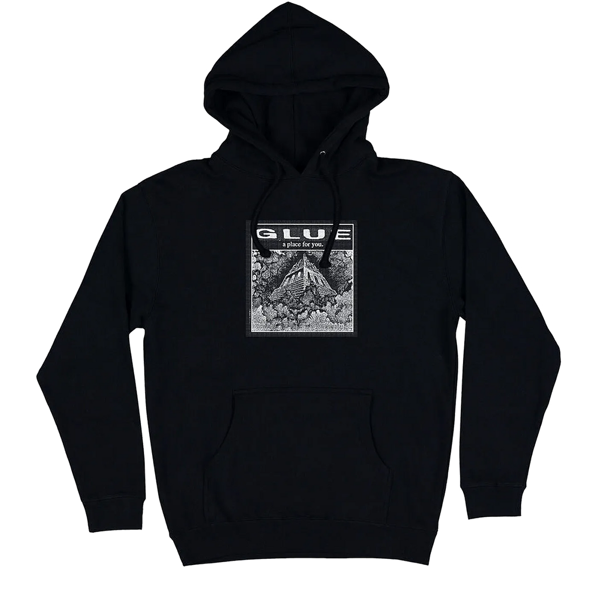 Glue Skateboards A Place For You Hoodie Black