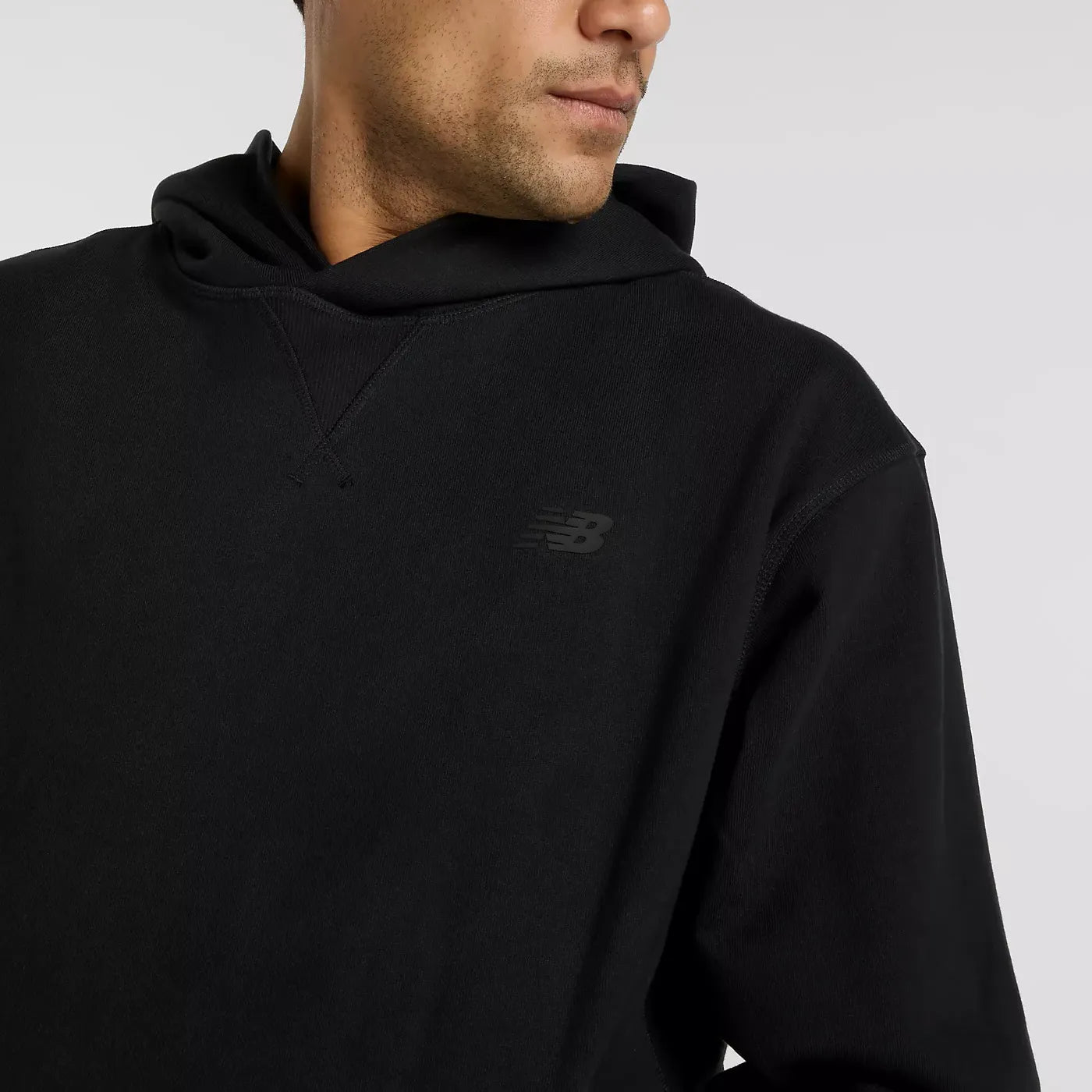 New Balance Numeric French Terry Hoodie Black MT51960BK - ARROW & BEAST