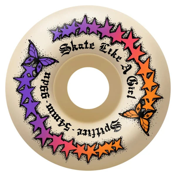 Spitfire Formula Four Skate Like A Girl Radial Full 99A Wheels Natural