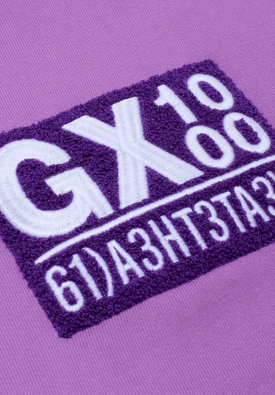 GX1000 61 Logo Hoodie Lavender - ARROW & BEAST