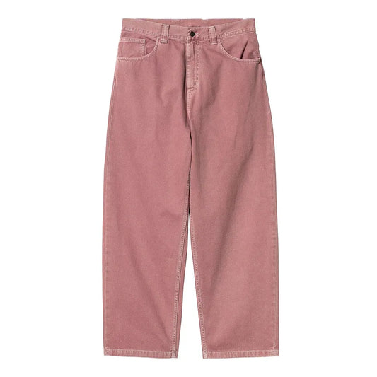 Carhartt WIP Brandon Pant Cotton Clark Twill Dusky Pink stone dyed - ARROW & BEAST