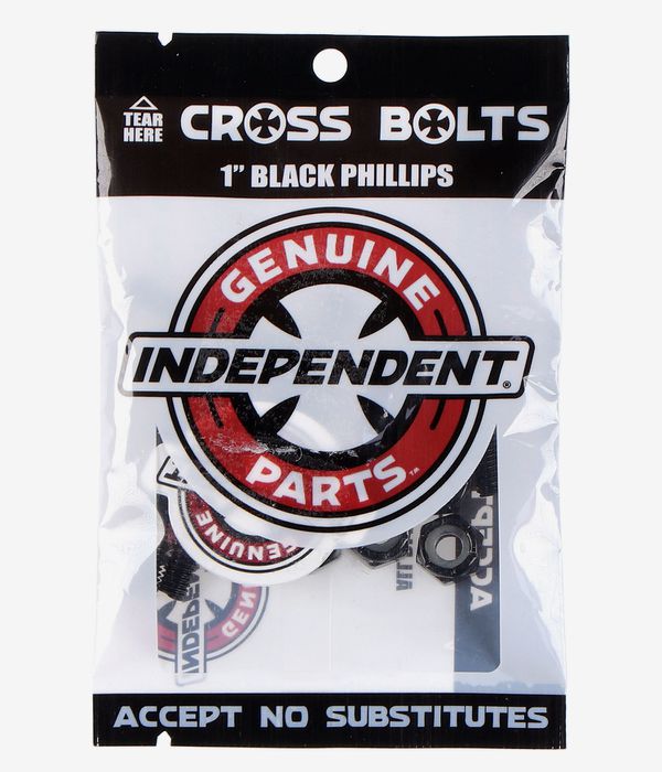 Independent Precision Bolts Phillips Black