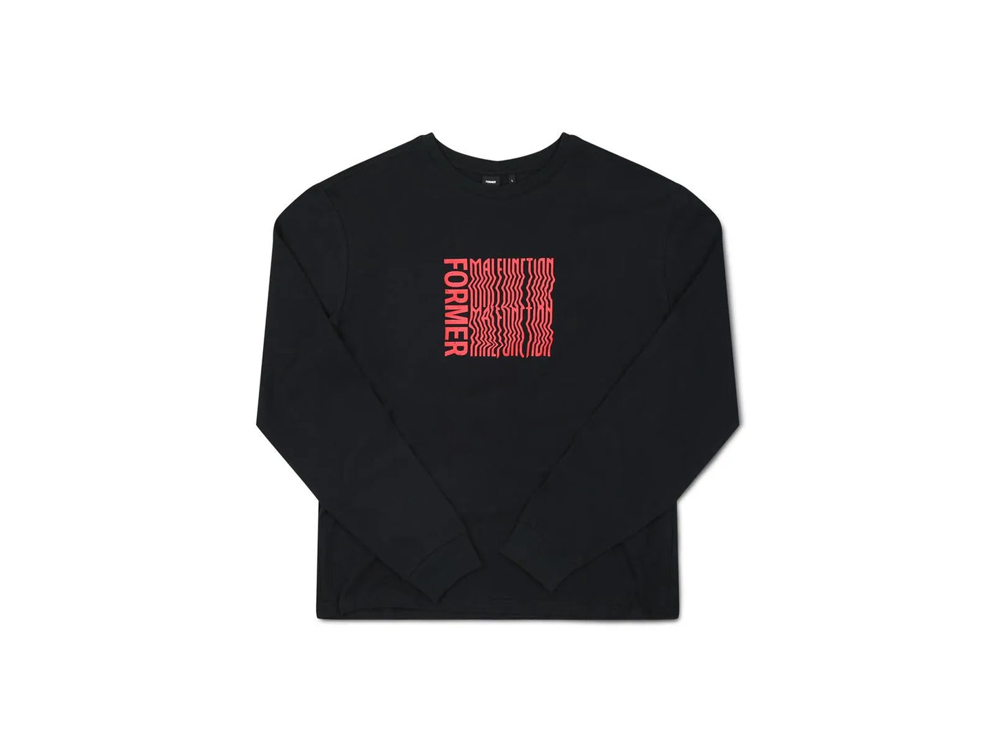Former Merchandise - MALFUNCTION LS T-SHIRT Black - Black - ARROW & BEAST
