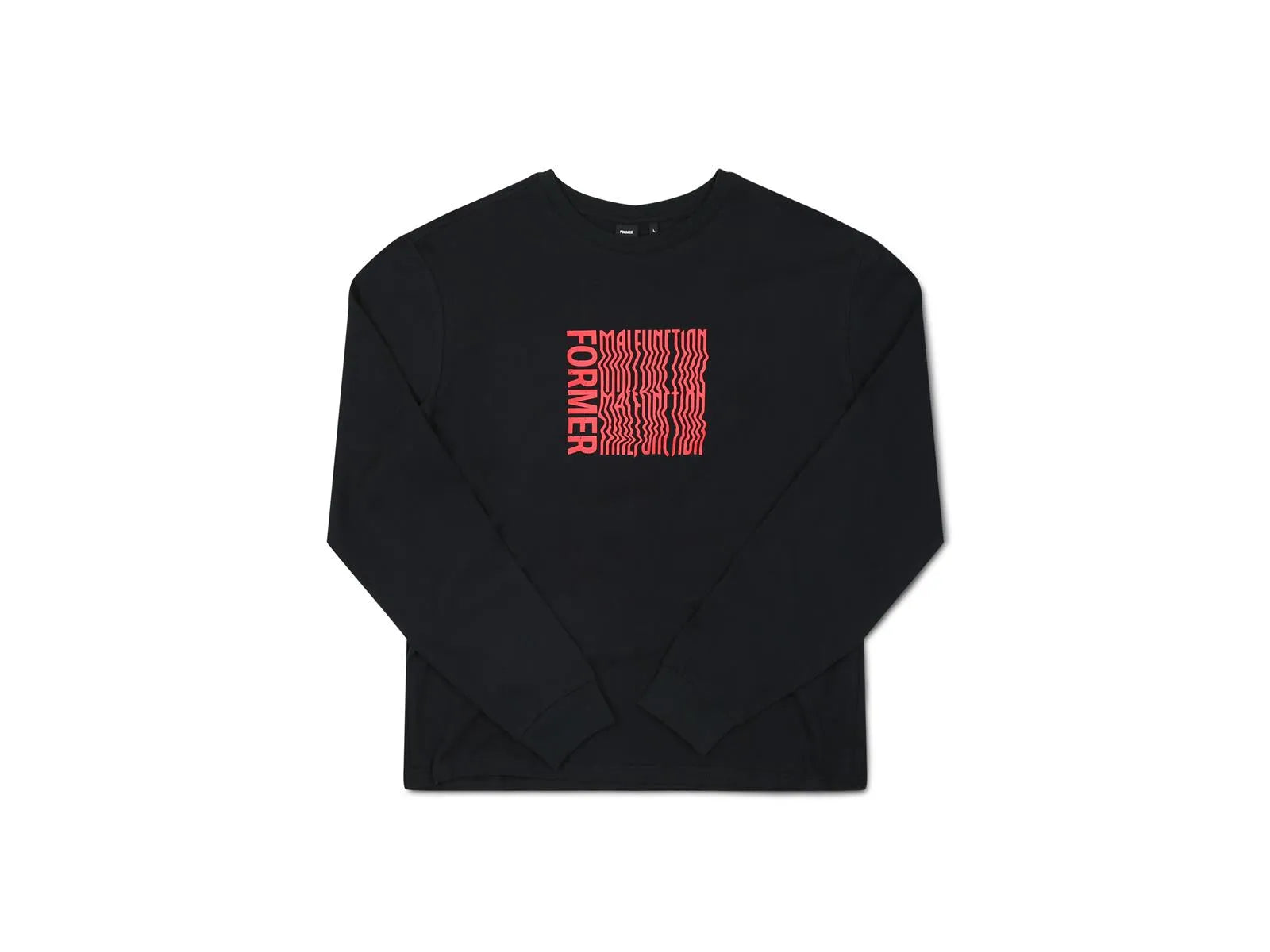Former Merchandise - MALFUNCTION LS T-SHIRT Black - Black - ARROW & BEAST