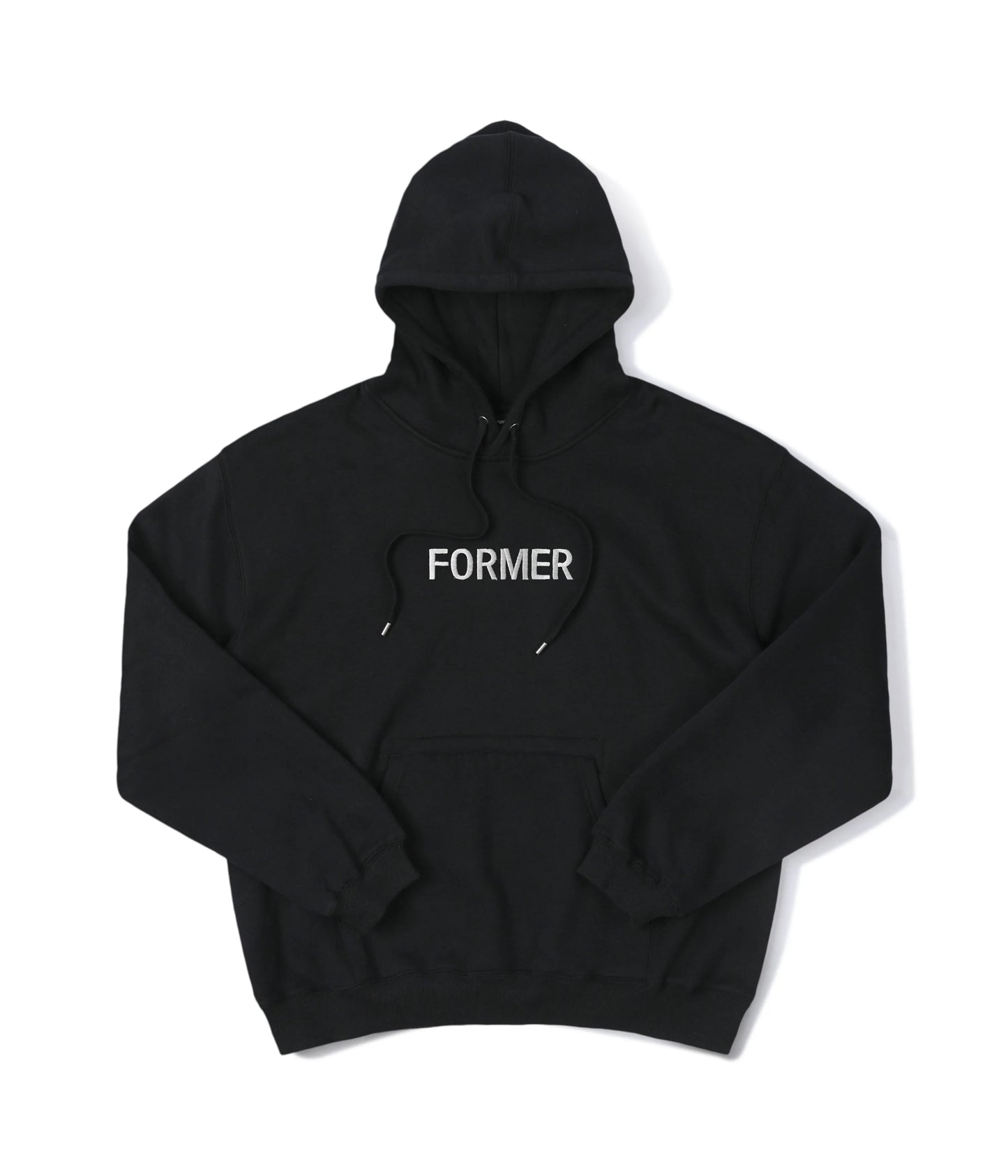 Former Merchandise - LEGACY EMB HOOD - Black - ARROW & BEAST