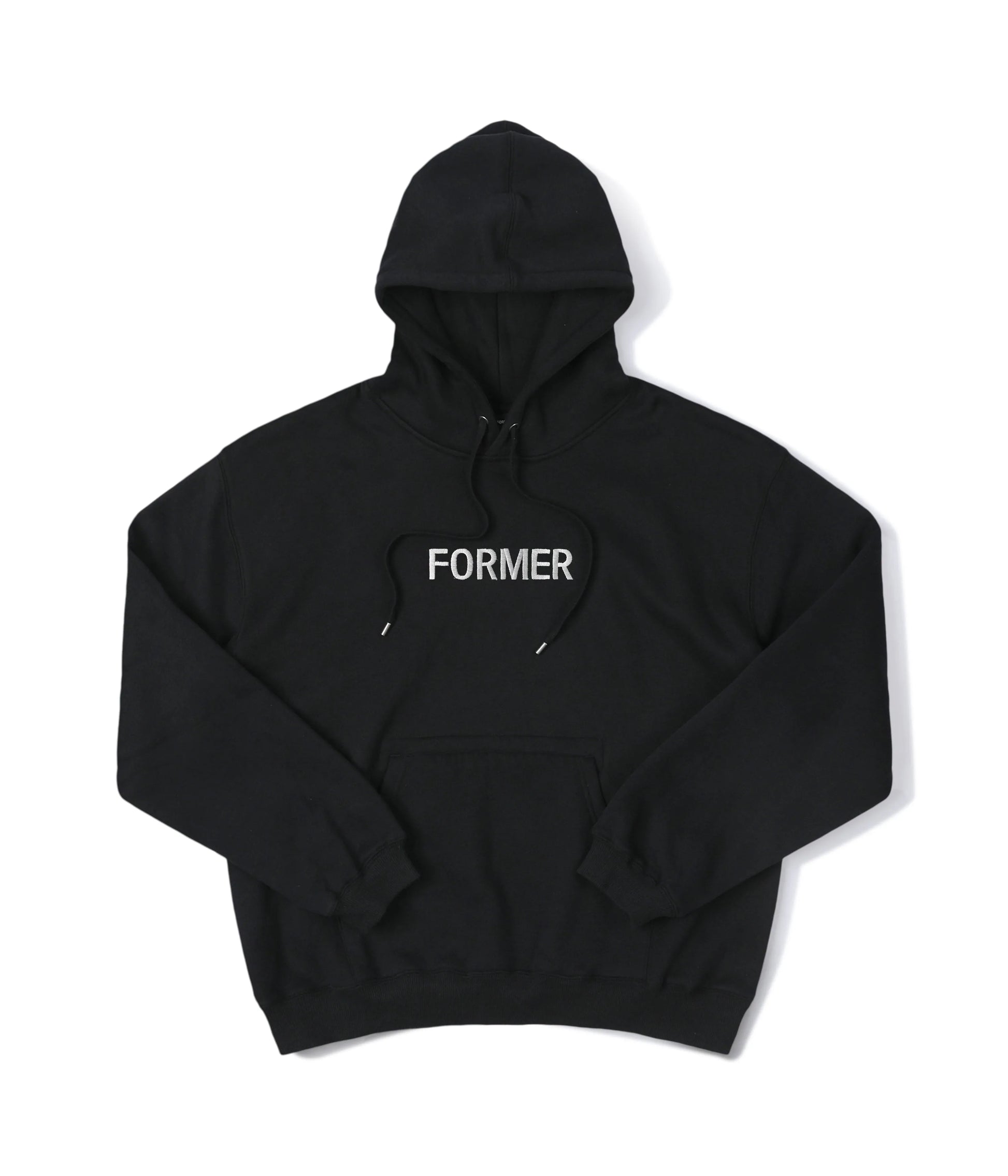Former Merchandise - LEGACY EMB HOOD - Black - ARROW & BEAST