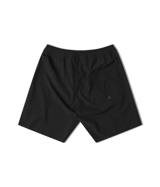 Former Merchandise - SWANS FRAY SWIM TRUNK - Black Orange - ARROW & BEAST