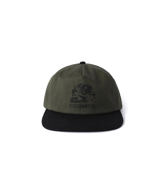 Former Merchandise - ROSE CRUX CAP - OLIVE BLACK - ARROW & BEAST