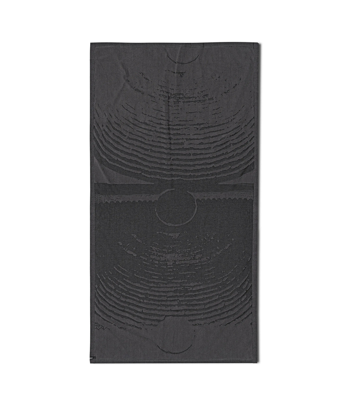 Former Merchandise - CRUX BEACH TOWEL - BLACK CHARCOAL - ARROW & BEAST