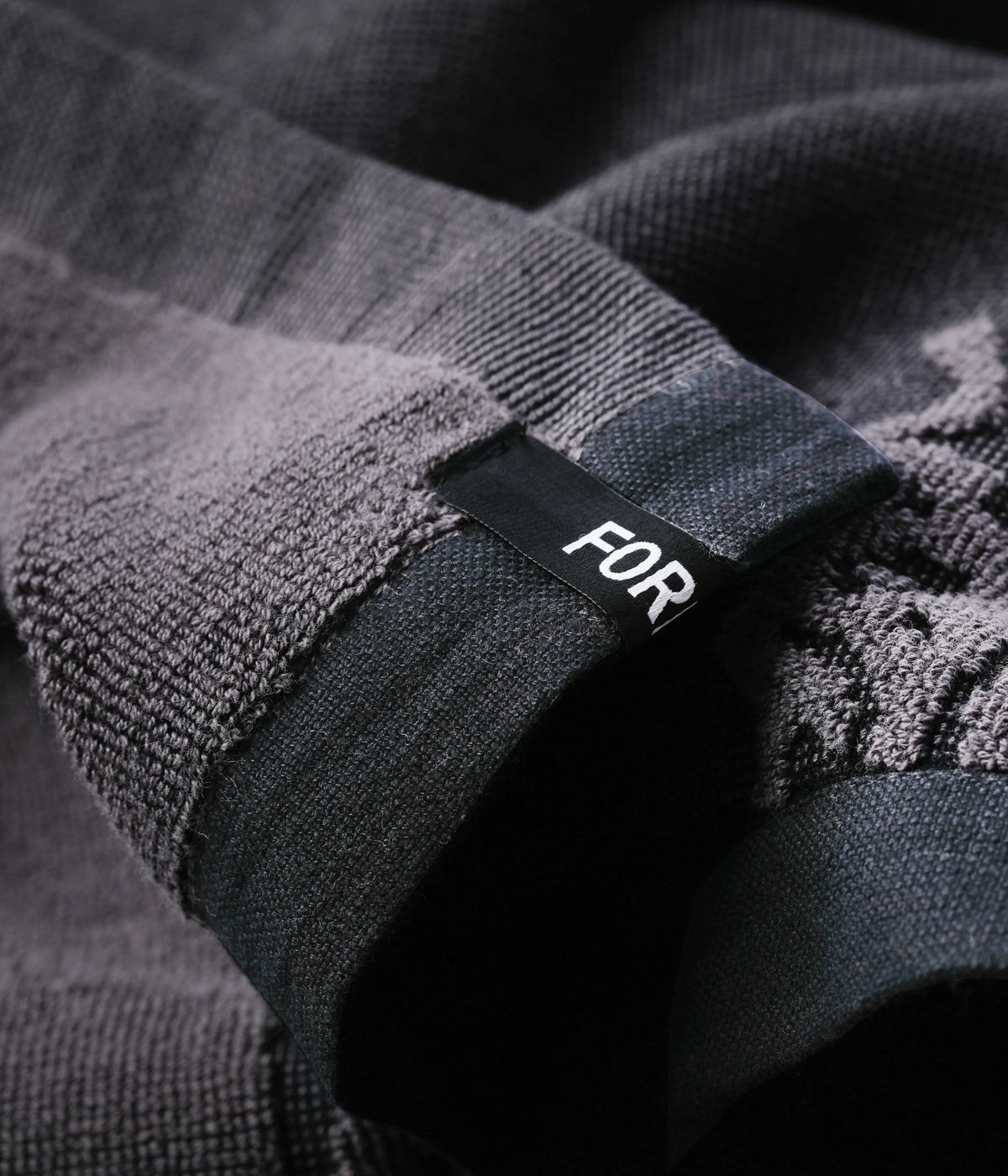 Former Merchandise - CRUX BEACH TOWEL - BLACK CHARCOAL - ARROW & BEAST