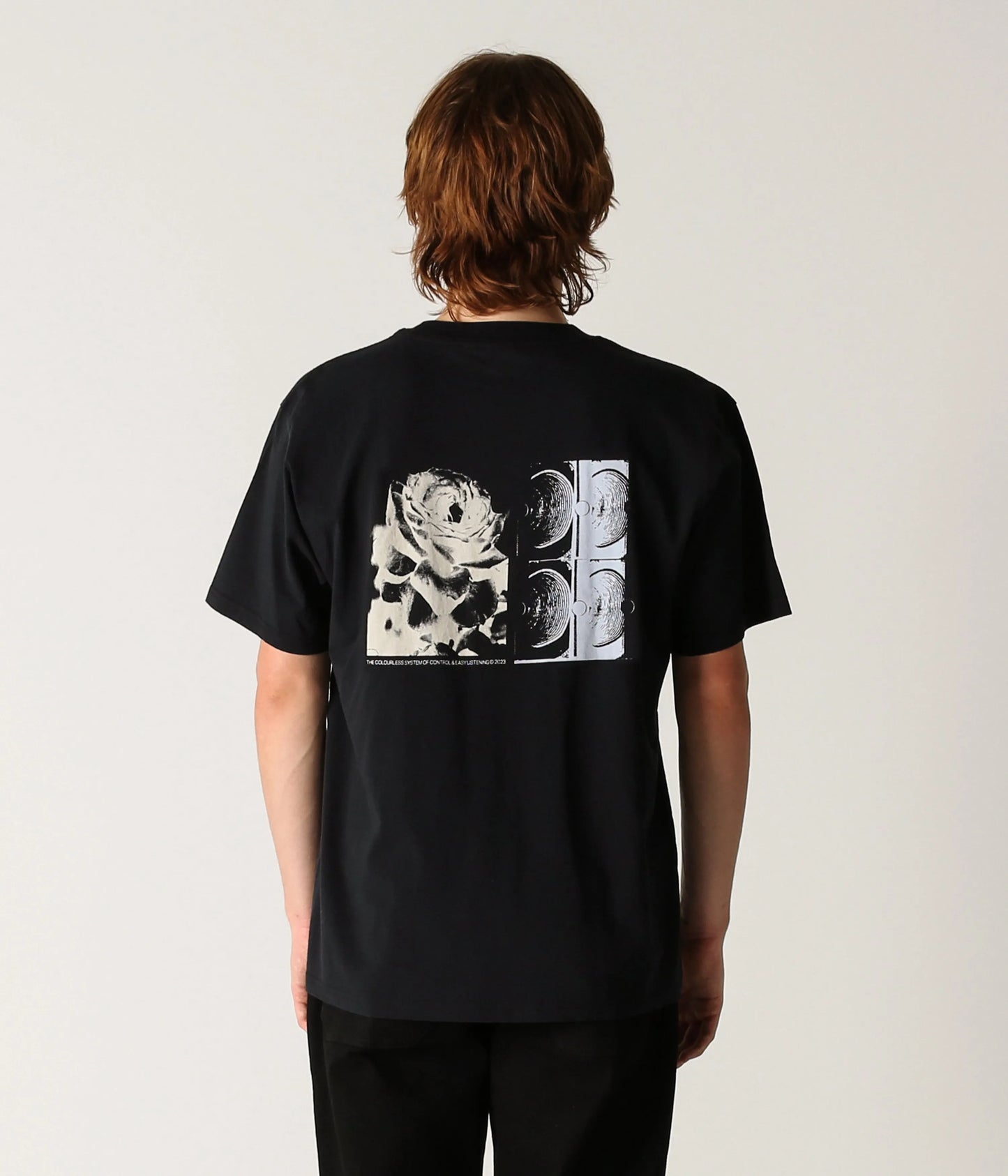 Former Merchandise - ROSE CRUX T-SHIRT - Black - ARROW & BEAST