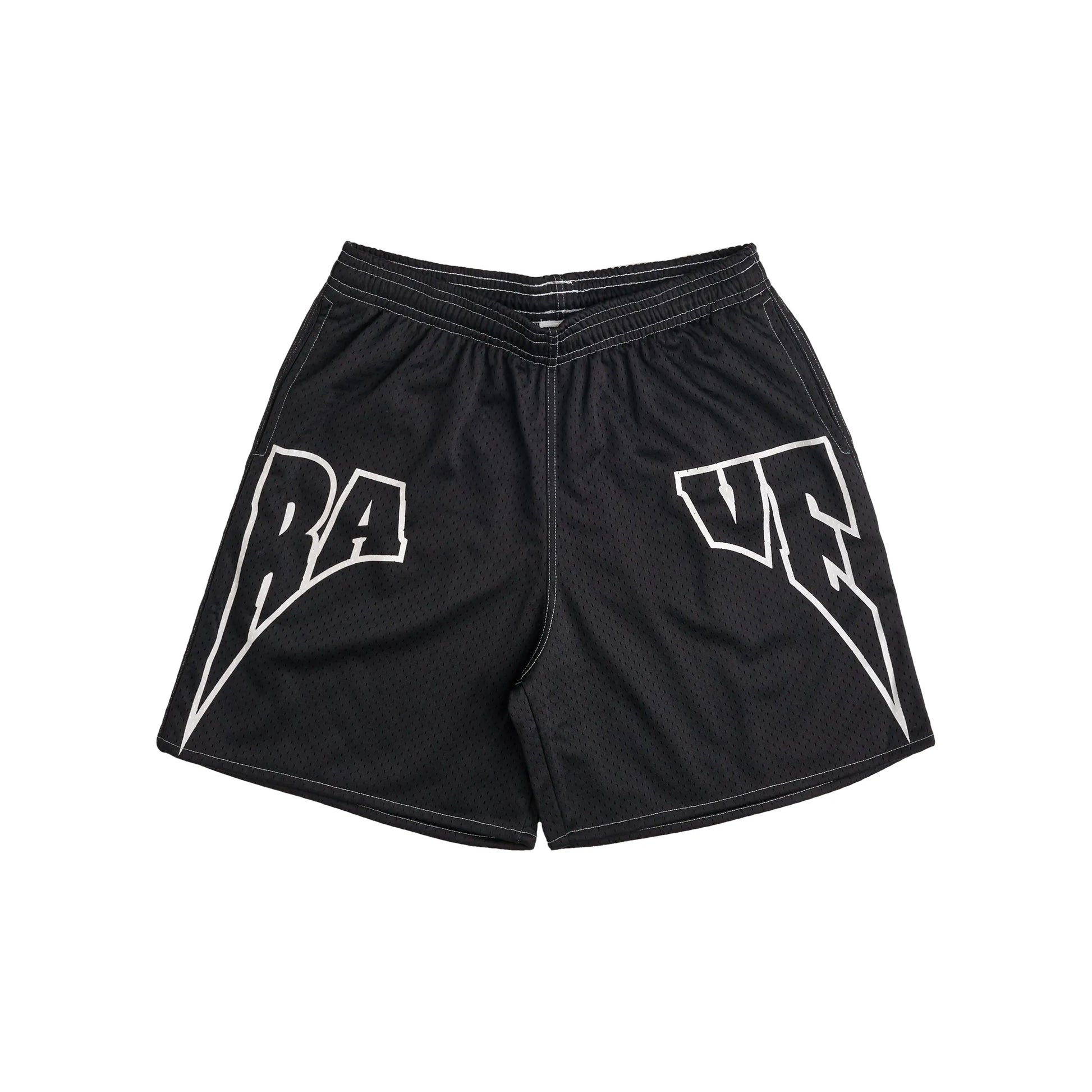 Rave Skateboards - FACULTY mesh short - Black - ARROW & BEAST