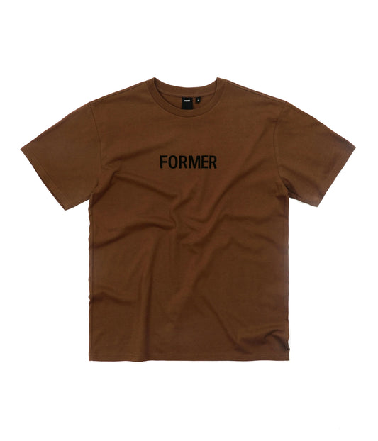 Former - LEGACY T-SHIRT BROWN - BROWN - ARROW & BEAST
