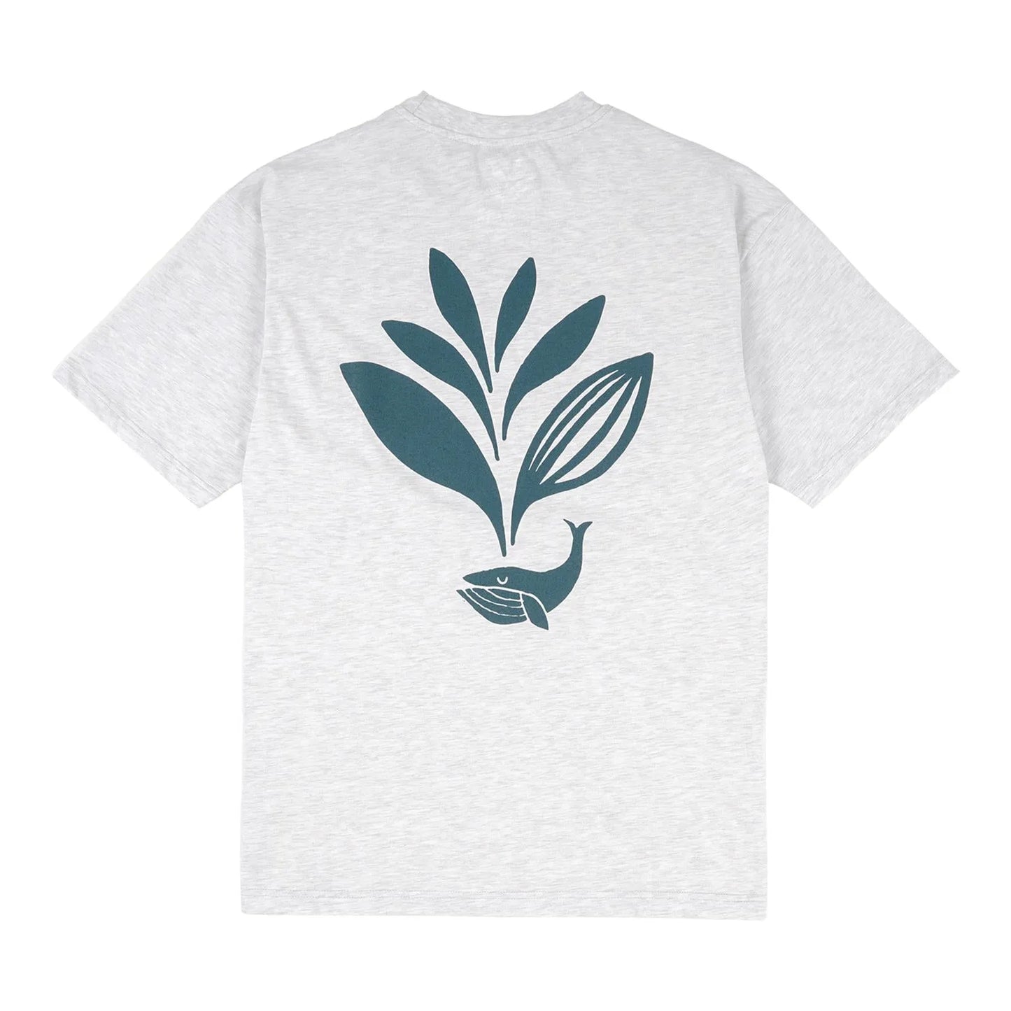 Magenta Skateboards - WHALE PLANT TEE - ASH - Ash - ARROW & BEAST