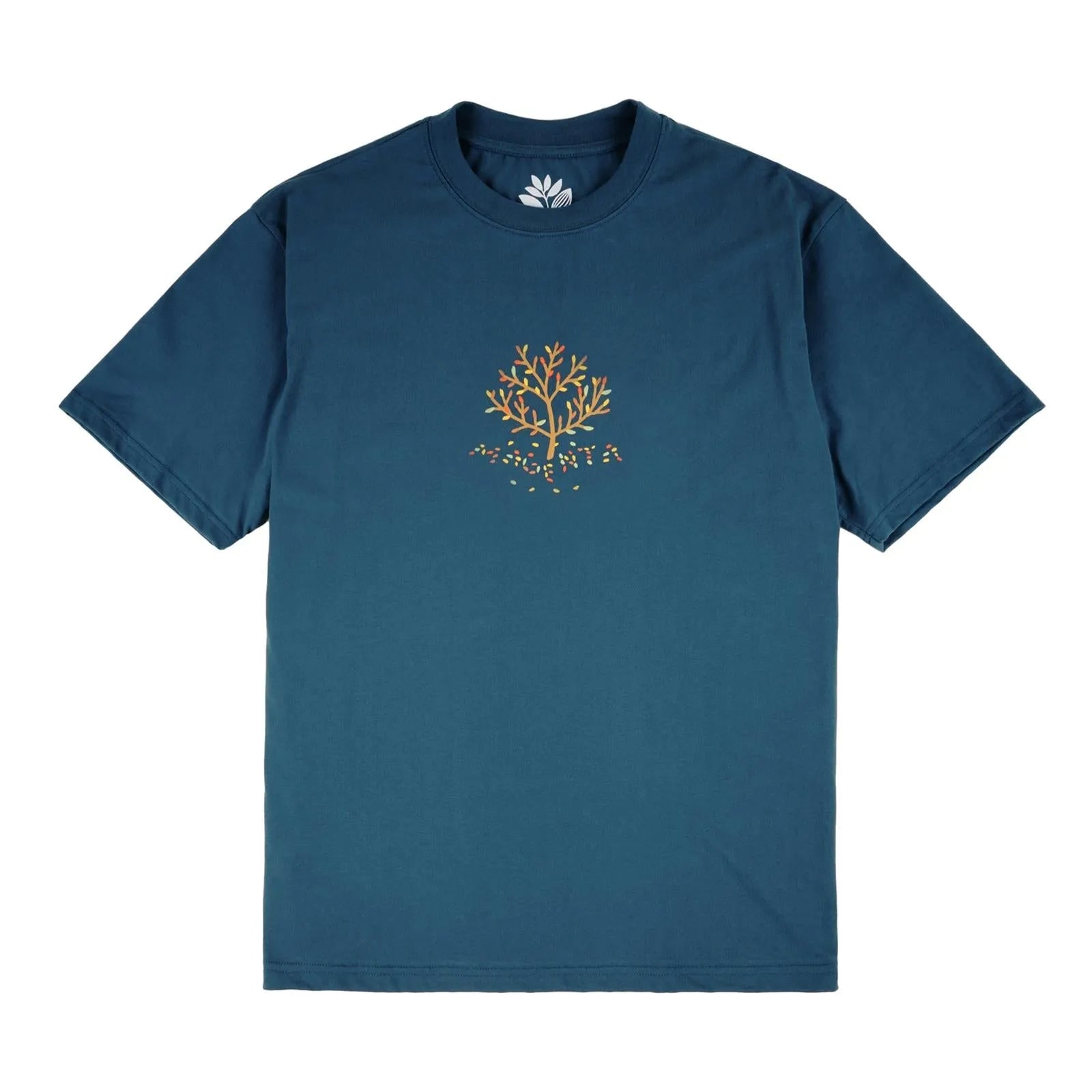 Magenta Skateboards - TREE TEE - PETROL BLUE - Petrol Blue - ARROW & BEAST