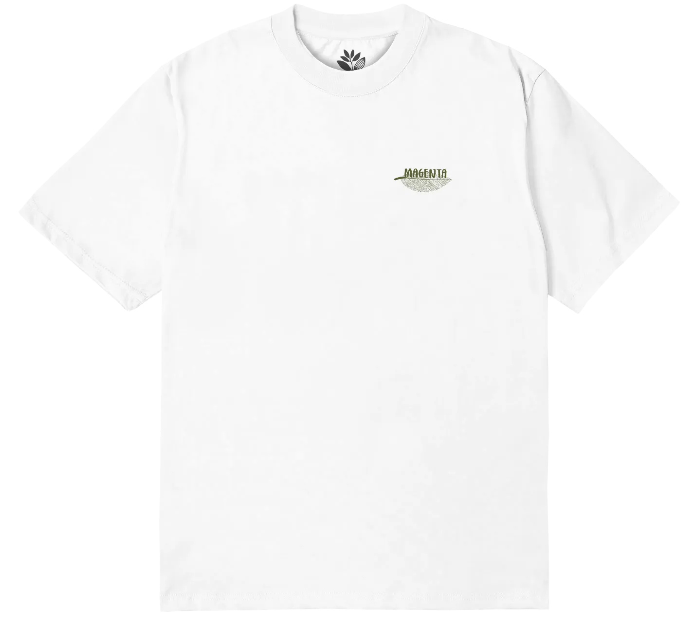 Magenta Skateboards - BOTANIC TEE - WHITE - White - ARROW & BEAST