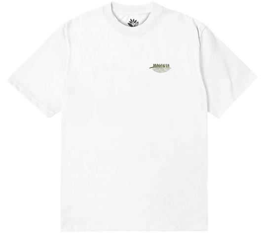 Magenta Skateboards - BOTANIC TEE - WHITE - White - ARROW & BEAST