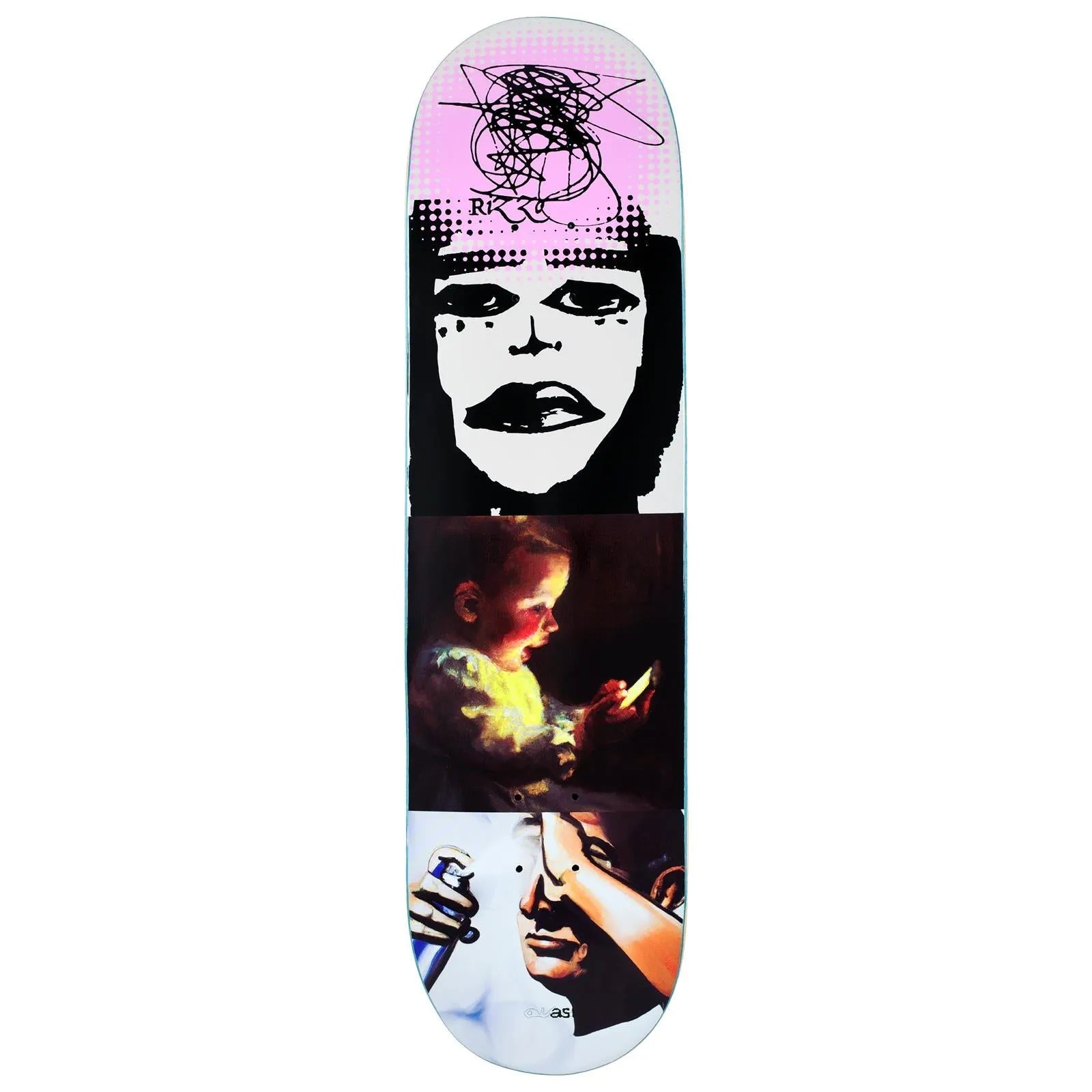 Quasi Skateboards - Rizzo 'Tired Eyez' - ARROW & BEAST