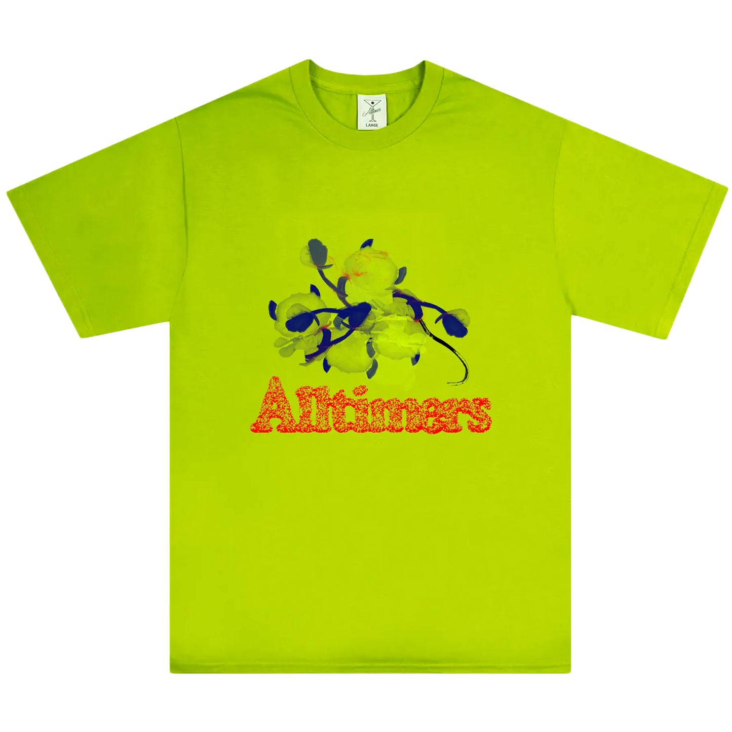 Alltimers Scramble Tee Lime Green - ARROW & BEAST