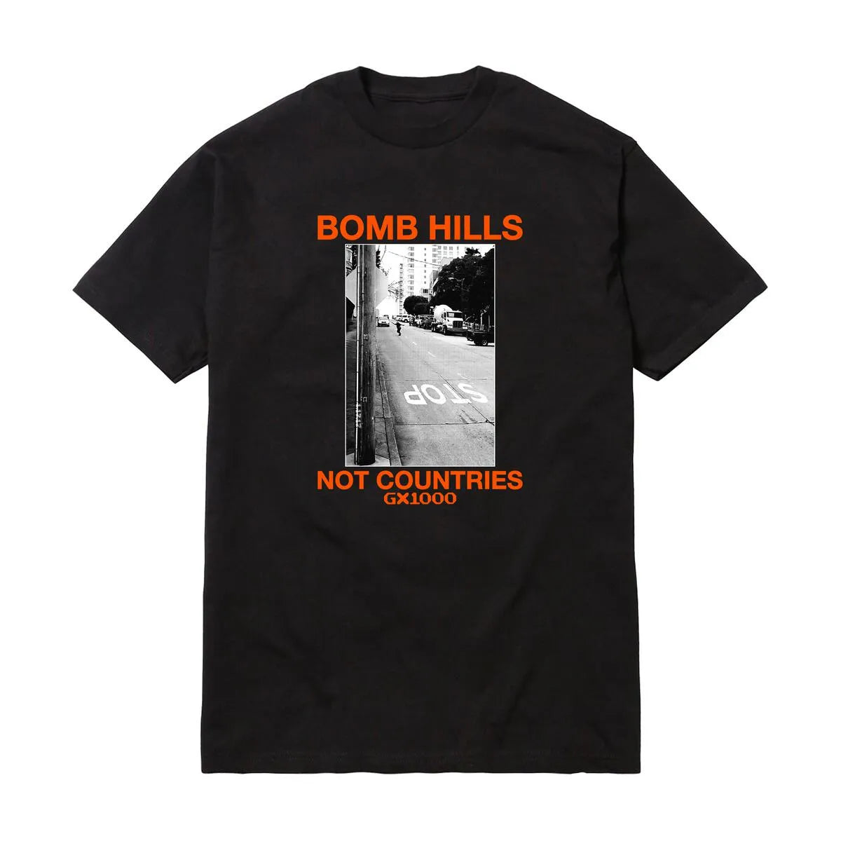 GX1000 Bomb Hills Tee Black - ARROW & BEAST