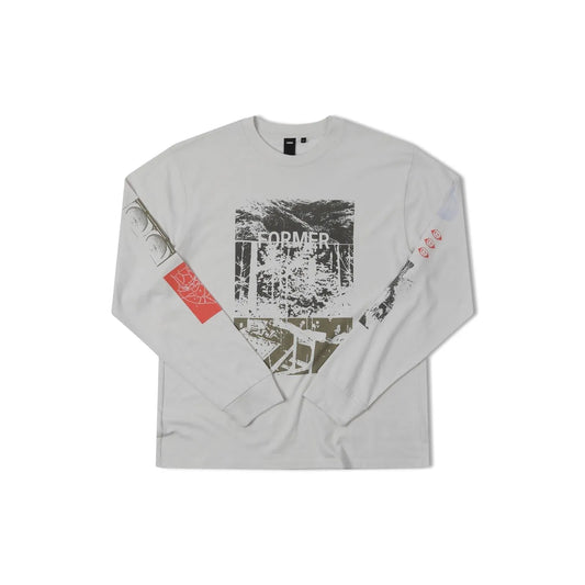 Former Merchandise - REQUIEM LS T-SHIRT - Bone - ARROW & BEAST