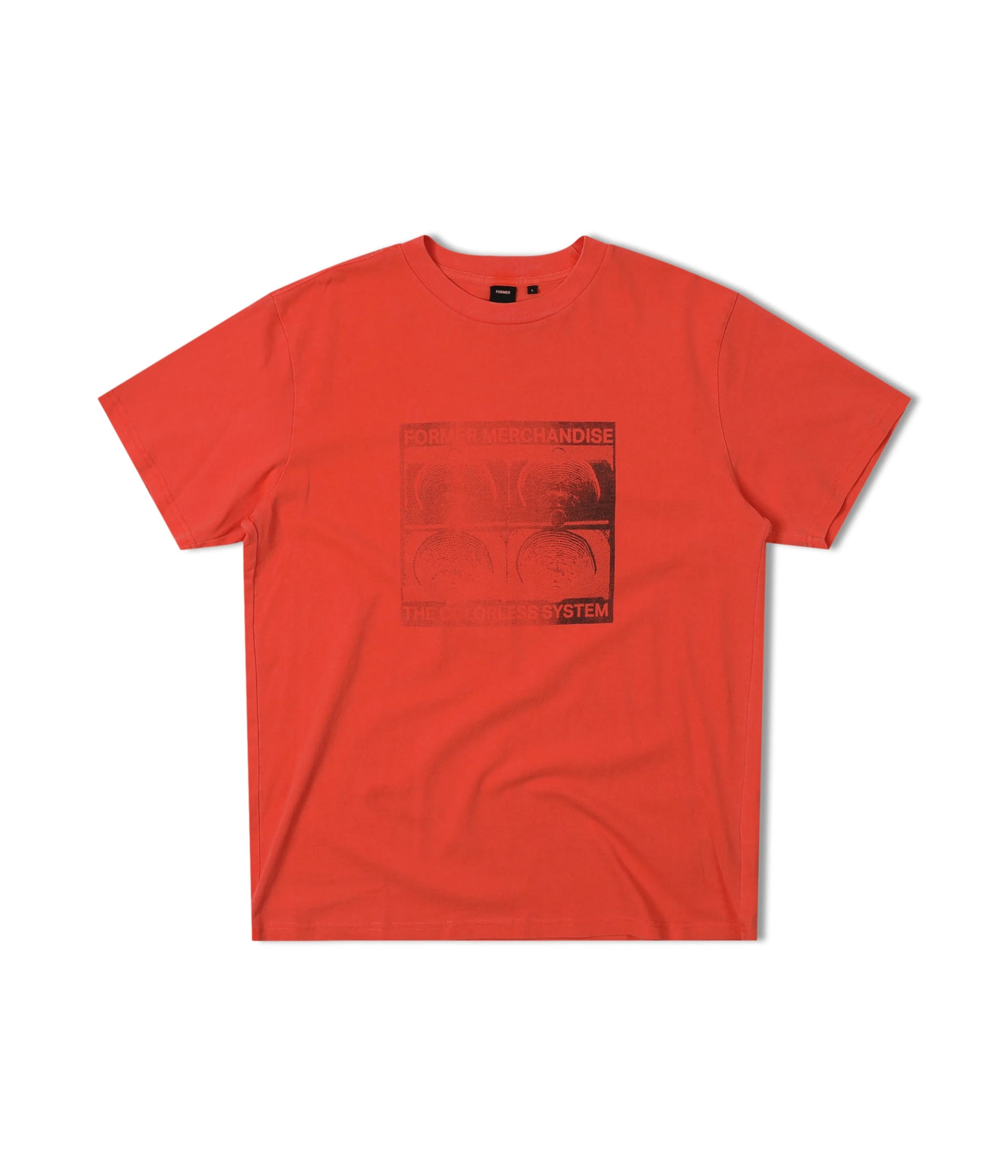 Former Merchandise - CRUX SCAN T-SHIRT - Orange - ARROW & BEAST