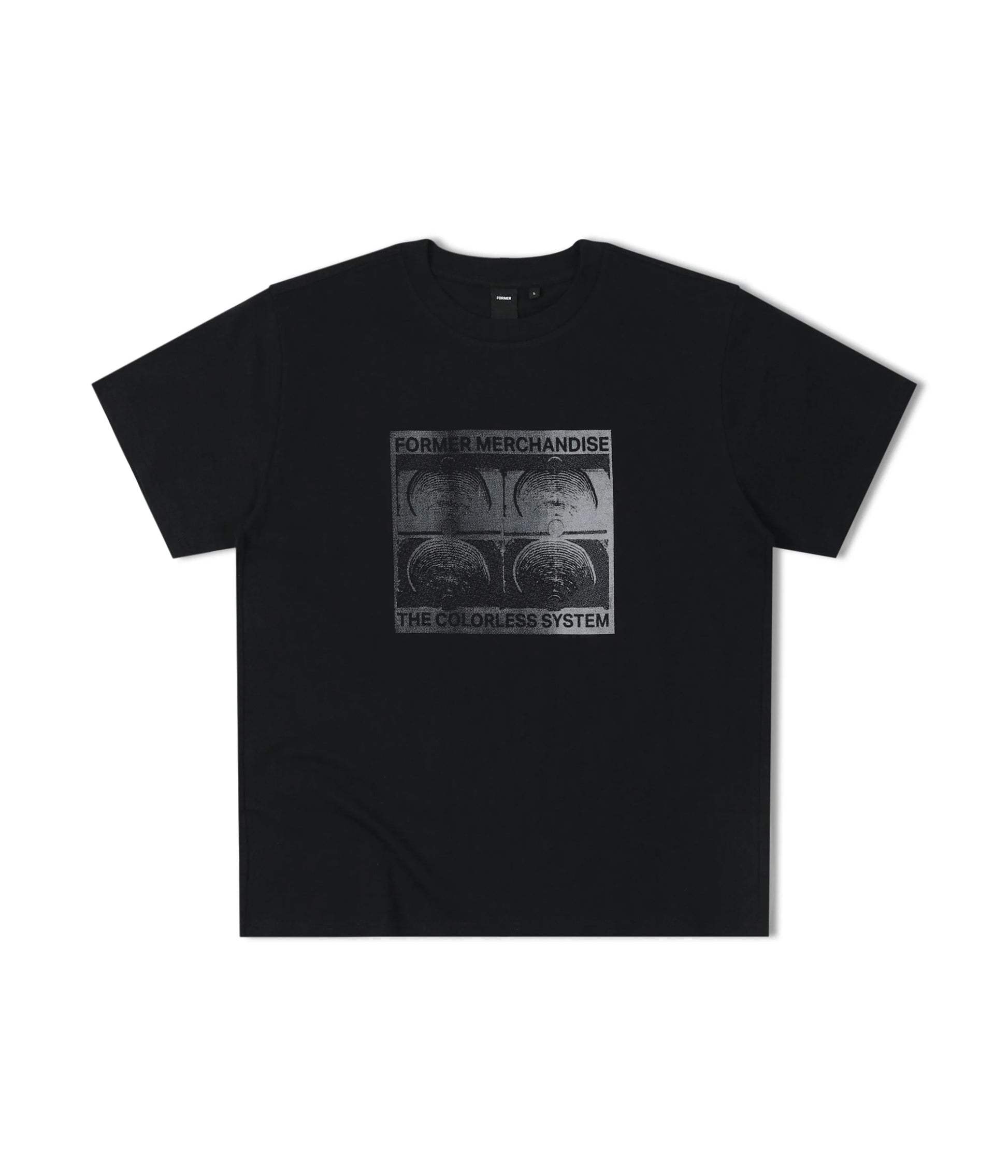 Former Merchandise - CRUX SCAN T-SHIRT - Black - ARROW & BEAST