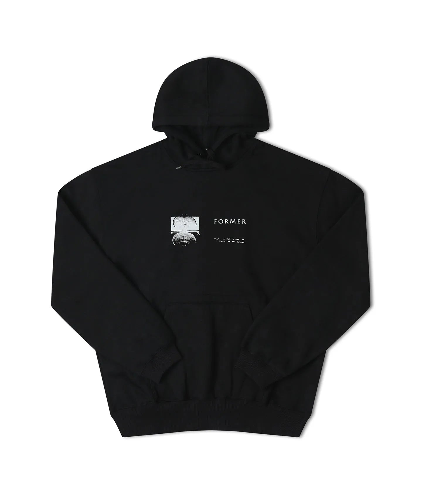 Former Merchandise - ARRAY HOOD - BLACK - ARROW & BEAST