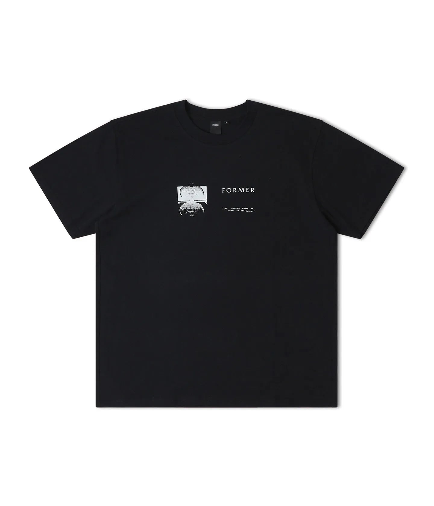 Former Merchandise Array Oversized Tee Black - ARROW & BEAST