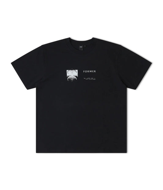 Former Merchandise Array Oversized Tee Black - ARROW & BEAST