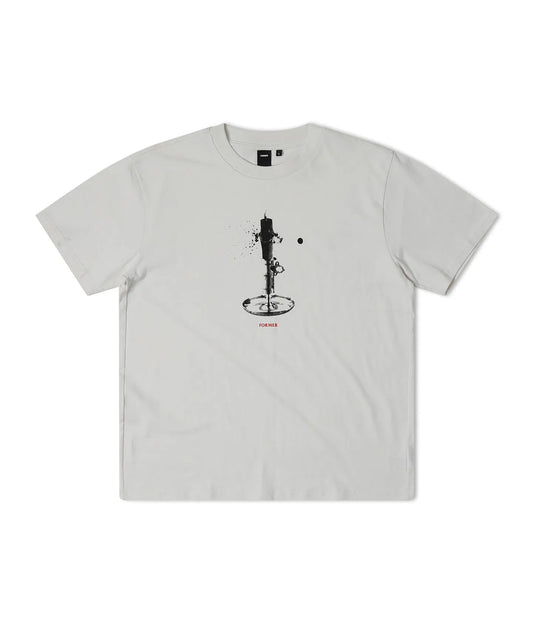 Former Merchandise Black out Oversized Tee Bone - ARROW & BEAST