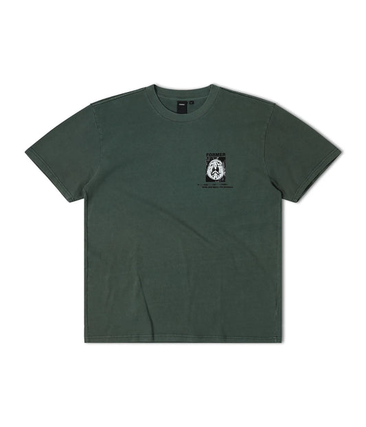 Former Merchandise Brainscan Oversized Tee Washed Green - ARROW & BEAST