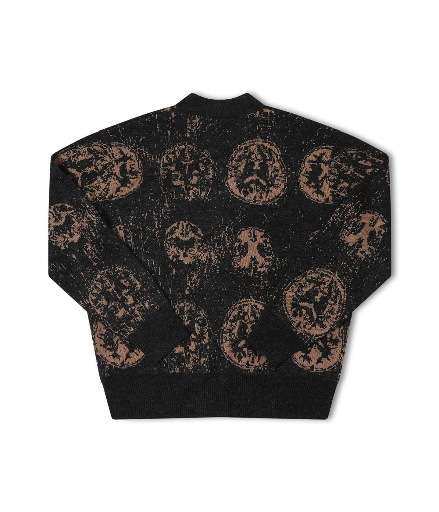 Former Merchandise Brainscan Cardigan Black Mushromm - ARROW & BEAST