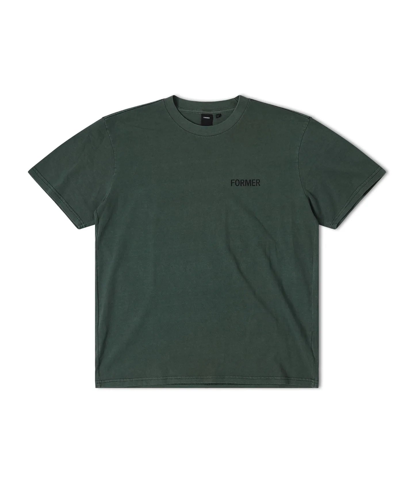 Former Merchandise - CRUX SCRATCH T-SHIRT - WASHED GREEN - ARROW & BEAST
