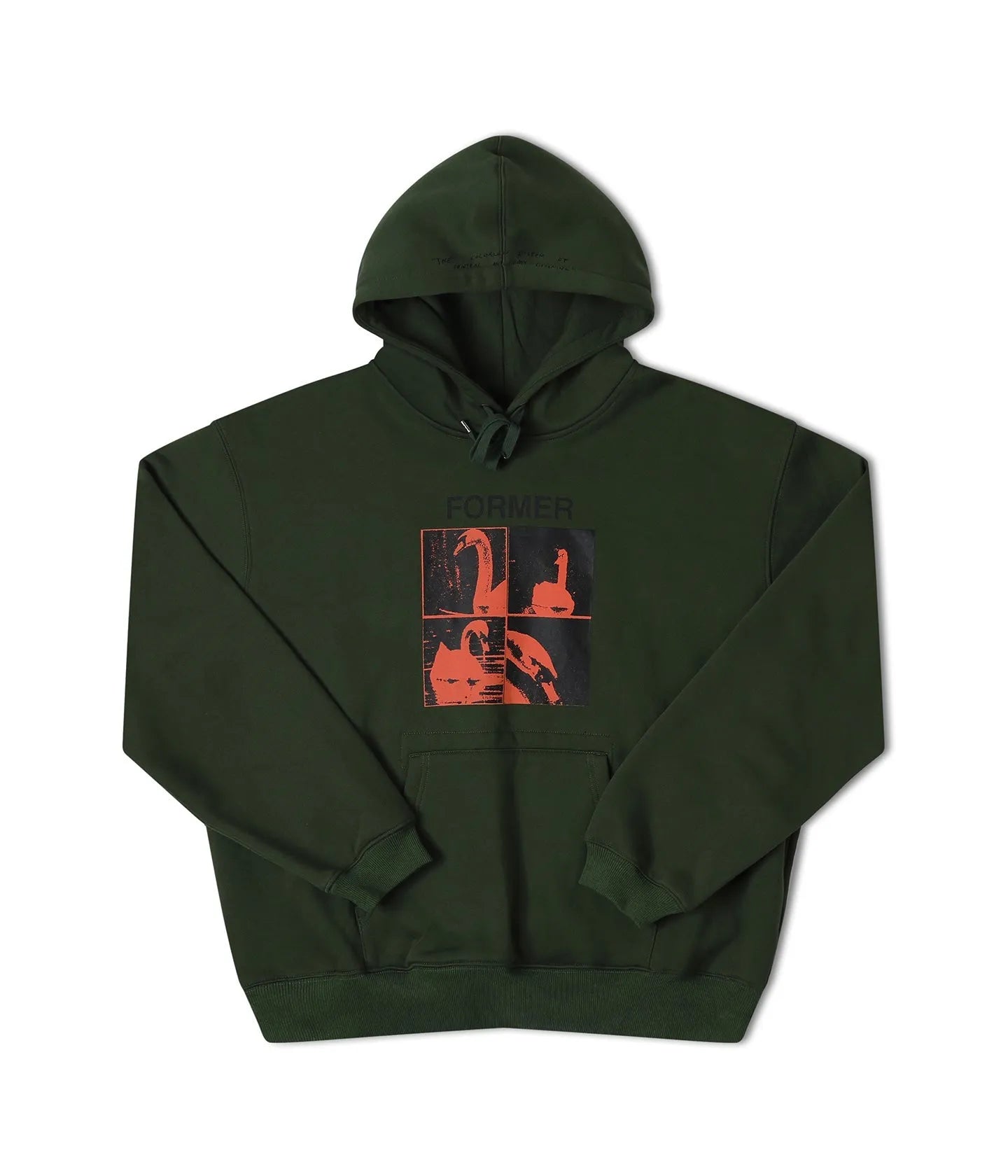 Former Merchandise - CYGNET HOOD - WASHED GREEN - ARROW & BEAST