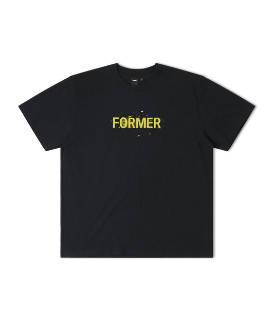 Former Merchandise Legacy Scratch Tee Black - ARROW & BEAST