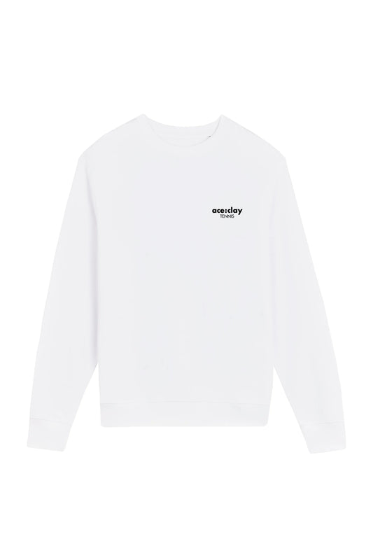 Sunday Tennis Club Sweater White