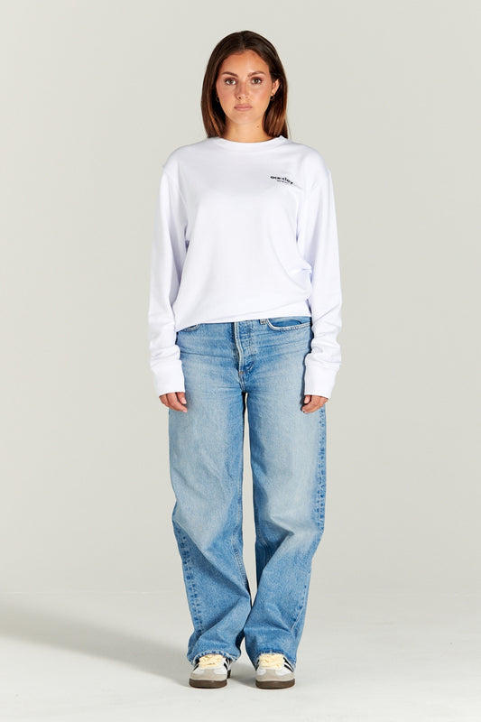 Sunday Tennis Club Sweater White