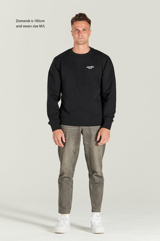 Sunday Tennis Club Sweater Black
