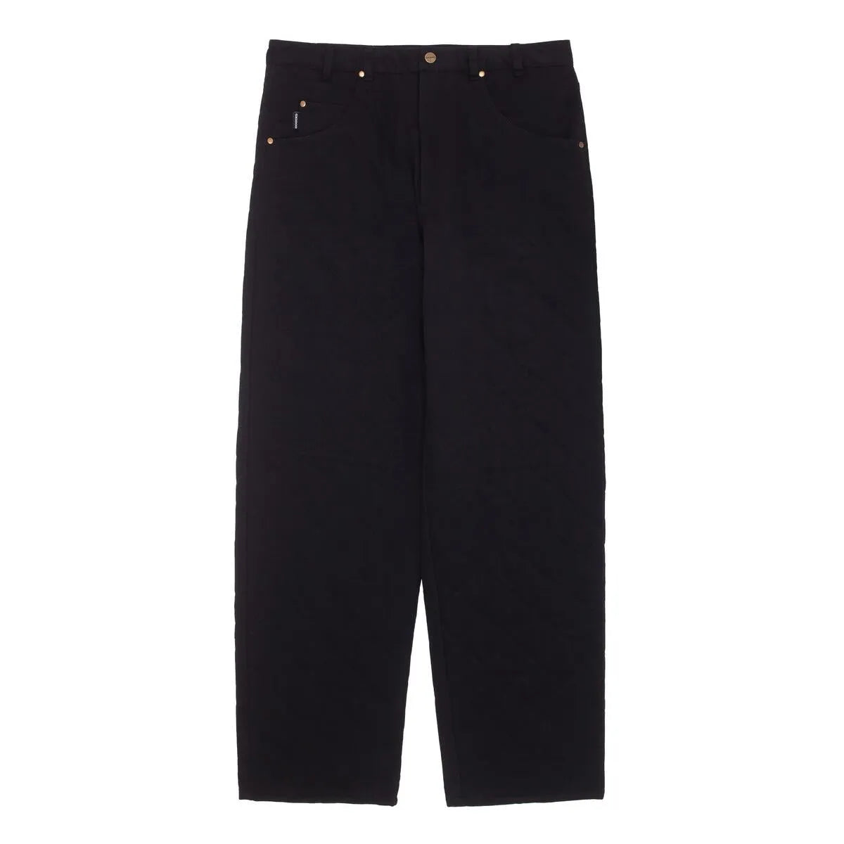 GX1000 - Baggy Quilted Pant - Black - ARROW & BEAST
