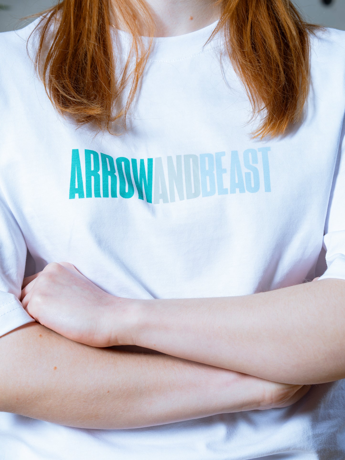 Arrow & Beast Highrise T-Shirt White