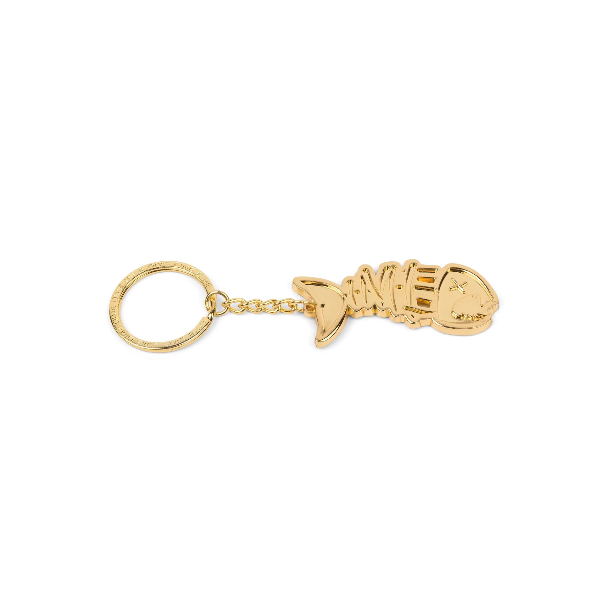 Dime MTL Bones Keychain Gold - ARROW & BEAST