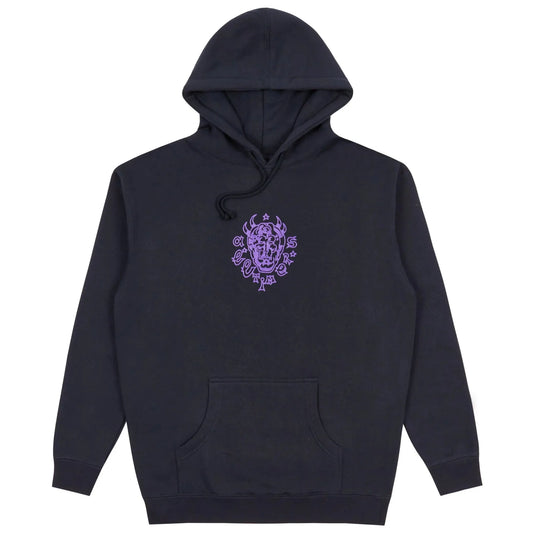 Alltimers - The Mask Hoodie - Navy - ARROW & BEAST