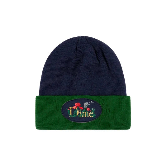 Dime MTL Allergie Fold Beanie Dark Blue - ARROW & BEAST