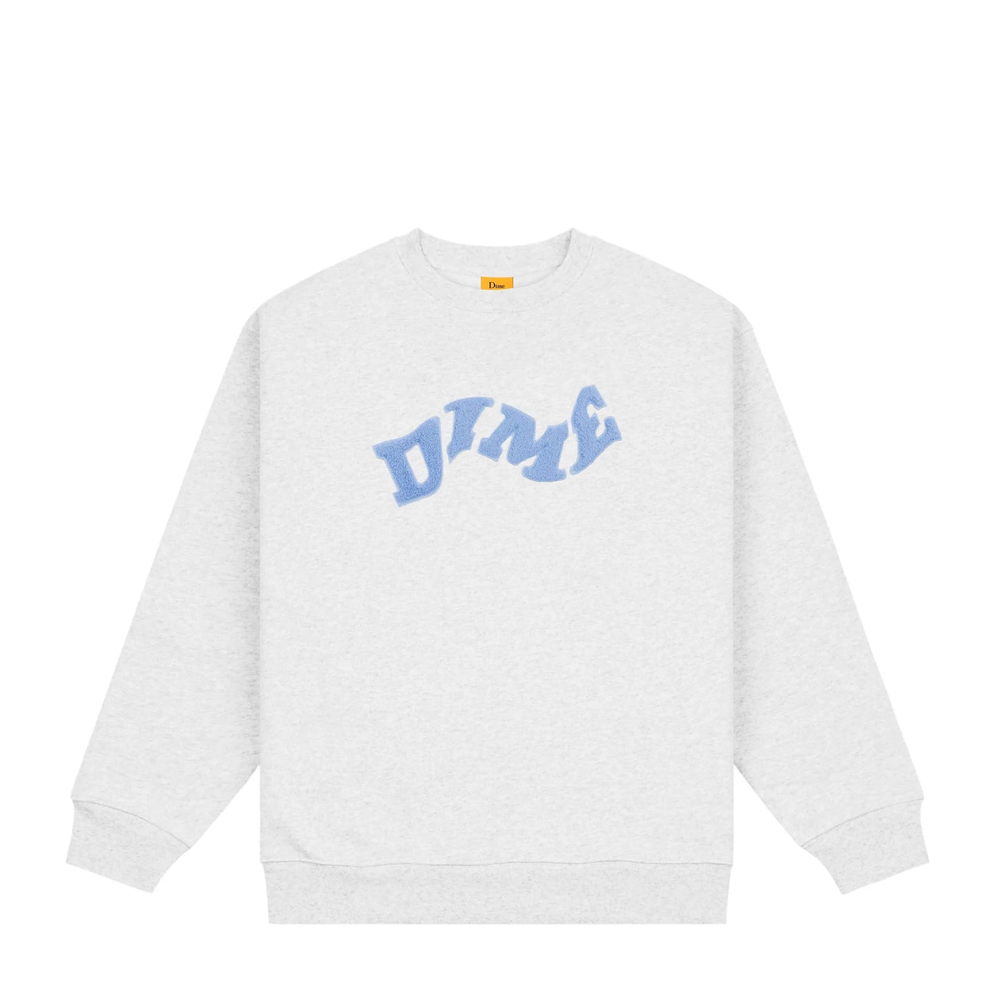 Dime MTL College Crewneck Ash Grey - ARROW & BEAST