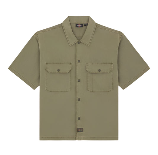 Dickies Unionville Lightweight Work Shirt MilitaryGreen