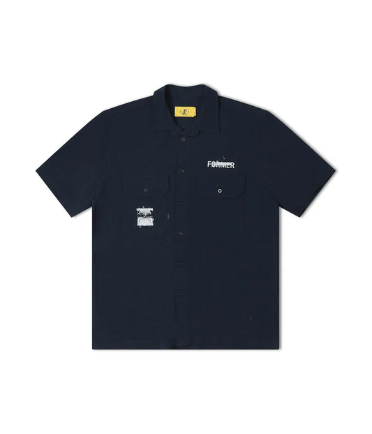 Former Merchandise SCRATCHED WOrk Shirt Cadet - ARROW & BEAST