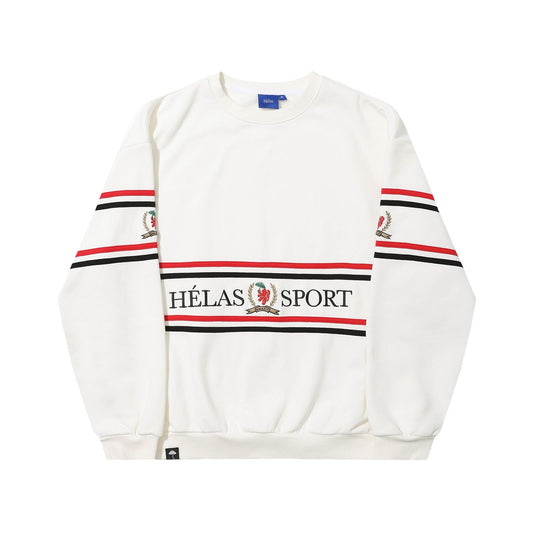 Helas Limited Sport Crewneck White
