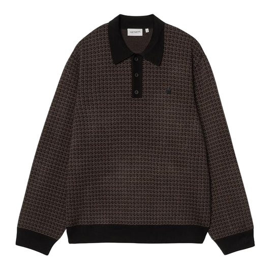 Carhartt WIP L/S Lowis Polo Vitola Heather